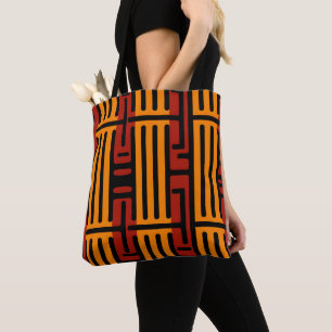 Vibrant African Pattern Tote Bag