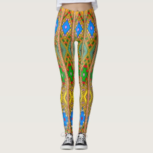 Vibrant and Comfortable Colourful Leggings