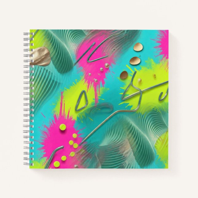 Vibrant and Eye-Catching Notebook (Front)