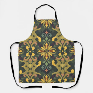 Vibrant Art Apron - Elegant Home Decor
