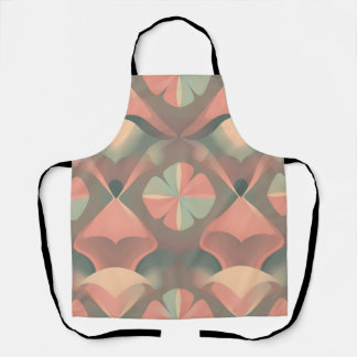 Vibrant Artistic Apron - Soft Colour Seamless Patt