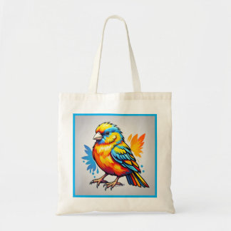 " VIBRANT AVIAN BEAUTY " TOTE BAG