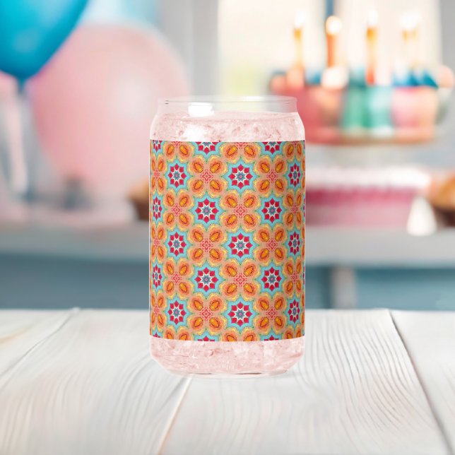 Vibrant Beauty Can Glass (Insitu (Baby Shower))
