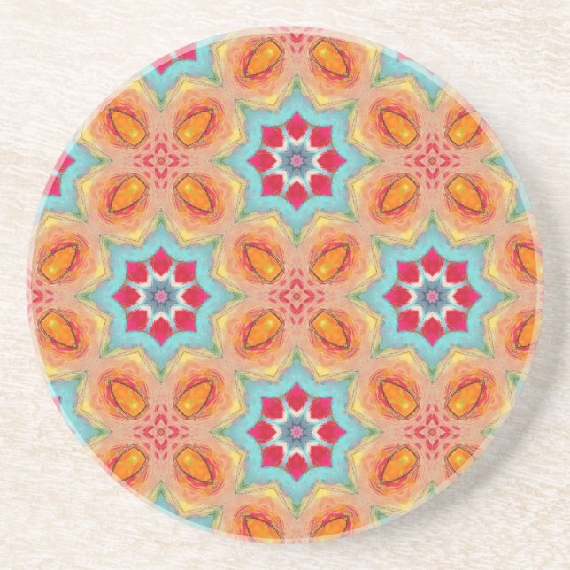 Vibrant Beauty Coaster (Front)