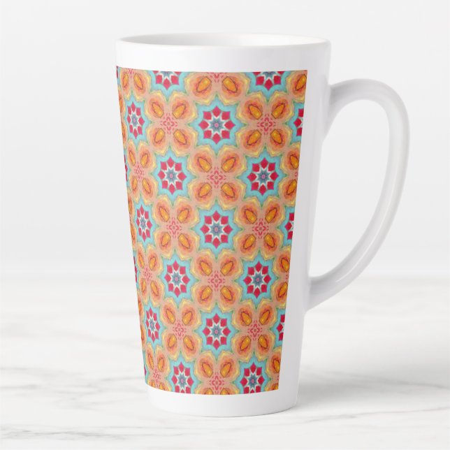 Vibrant Beauty Latte Mug (Right)