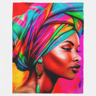 Vibrant Beauty Series 1 Fleece Blanket