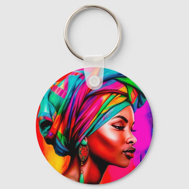 Vibrant Beauty Series 1 Key Ring (Front)