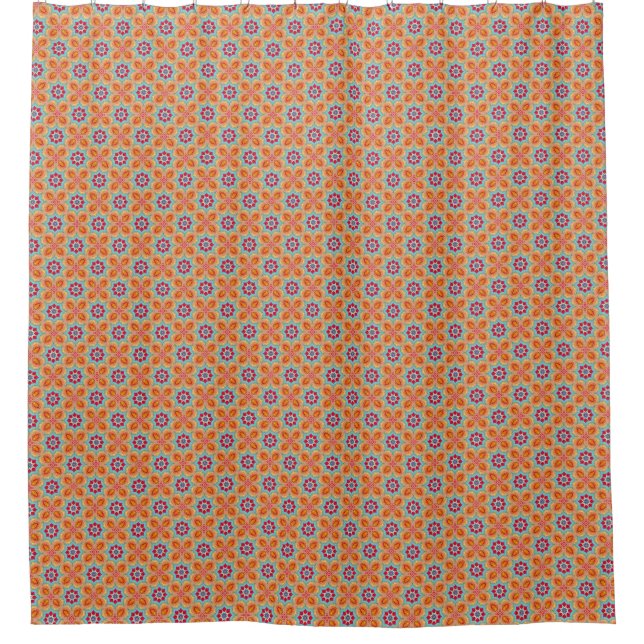 Vibrant Beauty Shower Curtain (Front)
