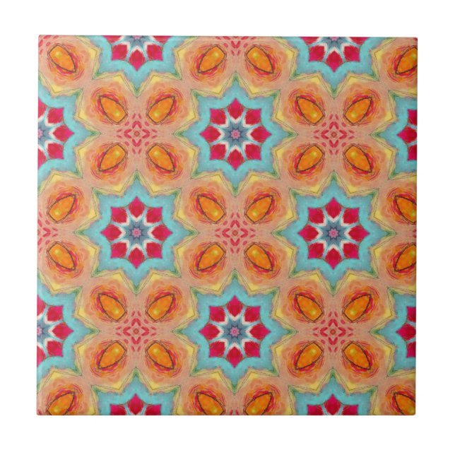 Vibrant Beauty Tile (Front)
