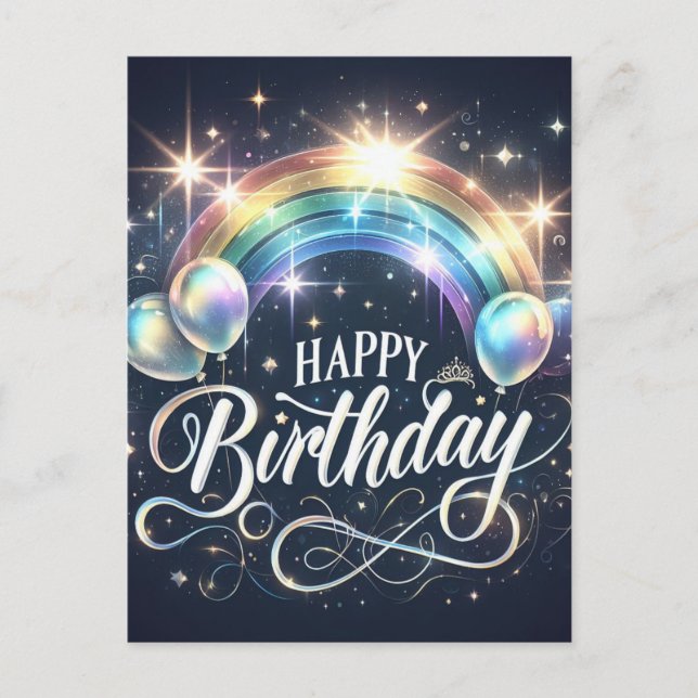 Vibrant Birthday card (Front)