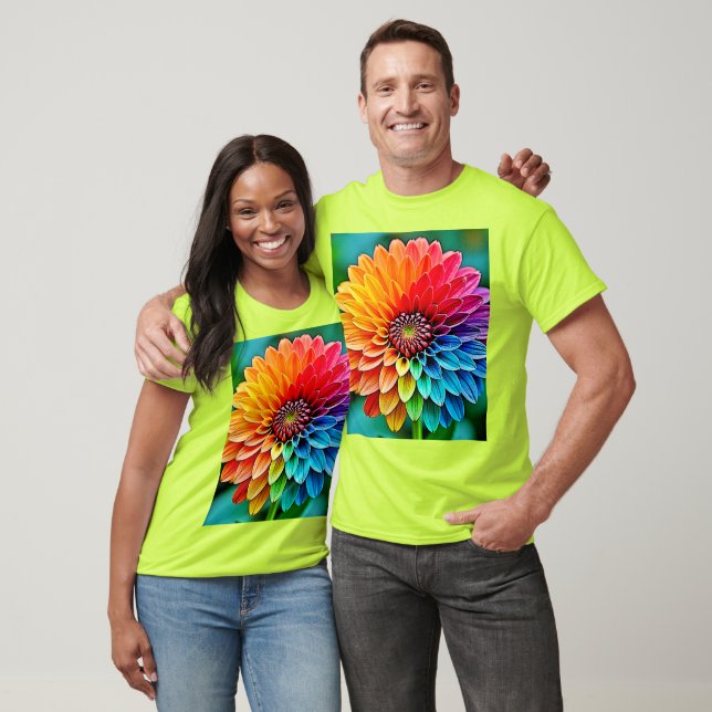 Vibrant Bloom of Hope and Joy Design T-Shirt (Unisex)
