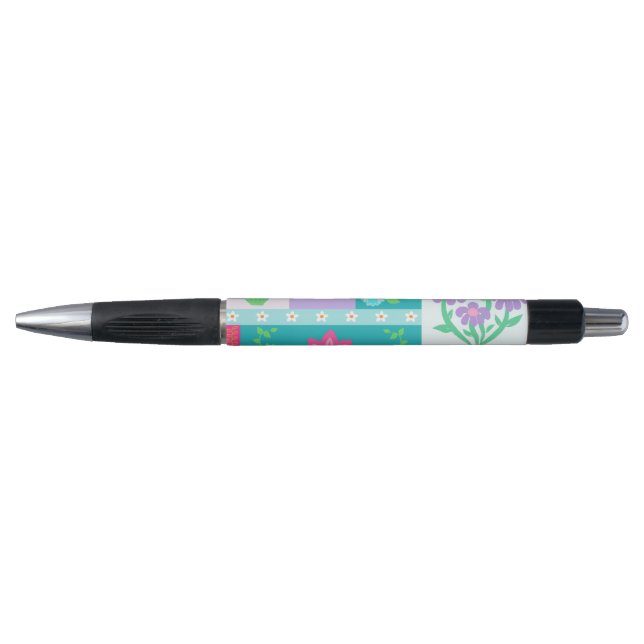 Vibrant Blooming Flowers Design (Front)