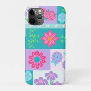 Vibrant Blooming Flowers Design iPhone 11 Pro Case