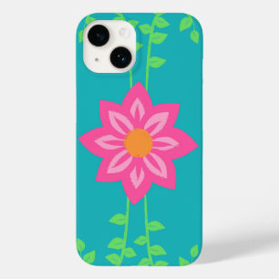 Vibrant Blooming Flowers Design Case-Mate iPhone 14 Case