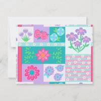 Vibrant Blooming Flowers Design
