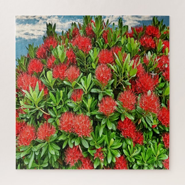 Vibrant Blooming Flowers Jigsaw Puzzle (Vertical)