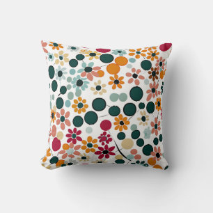 Vibrant Blooms Cushion