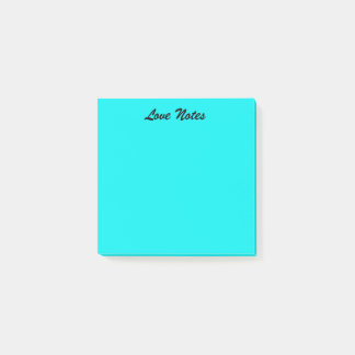 Vibrant Blue Post-it Notes