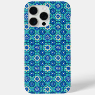 Vibrant Boho Chic Floral Pattern iPhone 15 Pro Max Case