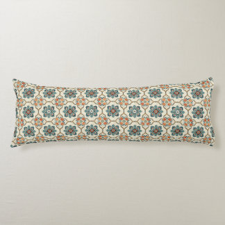 Vibrant Boho Medallion Pattern  Body Cushion