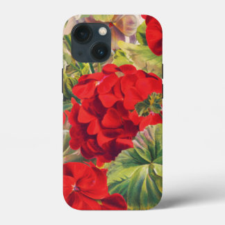 Vibrant botanical floral design  iPhone 13 mini case