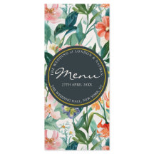 Vibrant Botanical Floral Personalised Wedding