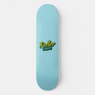 Vibrant Bright Bold Roller Skateboard