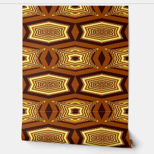 Vibrant brown colour bricks "Ratti_Creative_Arts" Wallpaper