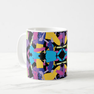 Vibrant Burst: Random Colour Splashes Coffee Mug