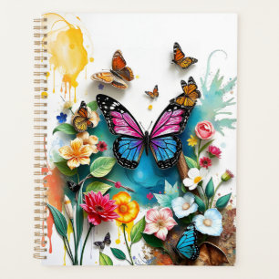 Vibrant Butterfly Garden Inspired Spring Design Planner