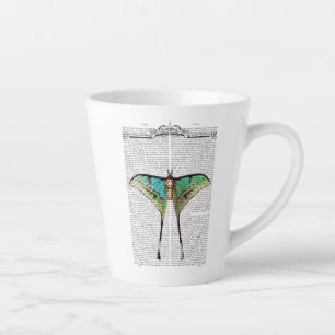 Vibrant Butterfly Latte Mug
