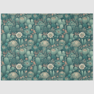 Vibrant Cactus Dreams Tissue Paper