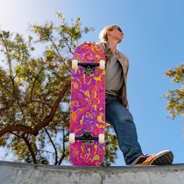 Vibrant Camo Skateboard (Outdoor 1)
