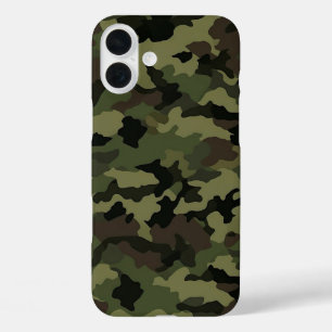 Vibrant Camouflage Colour iPhone 16 Plus Case