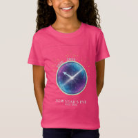 Vibrant Celestial Clock New Year's Eve 2026 Party