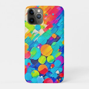 Vibrant Circle Dance Art iPhone 11 Pro Case