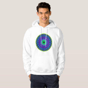 Vibrant Circle Motifs Colourful Dotted Patterns  Hoodie