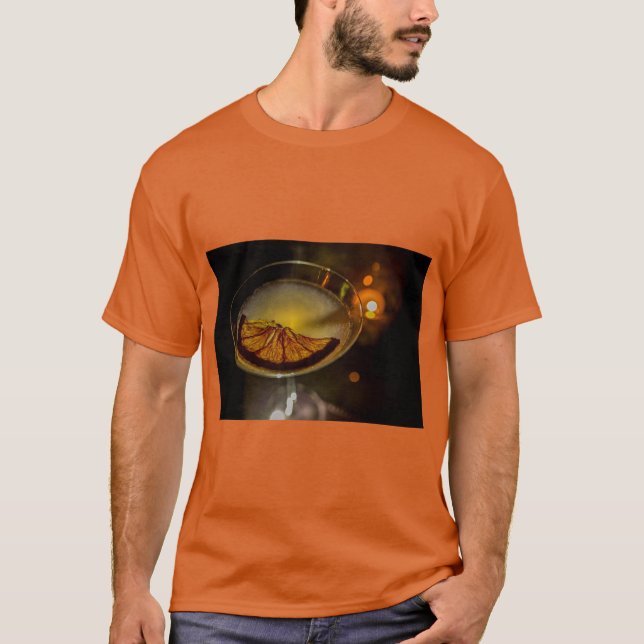 Vibrant Cocktail Drink Design Tee (Front)