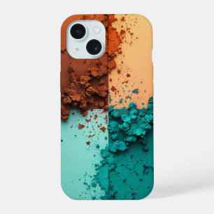 Vibrant Color Block iPhone case