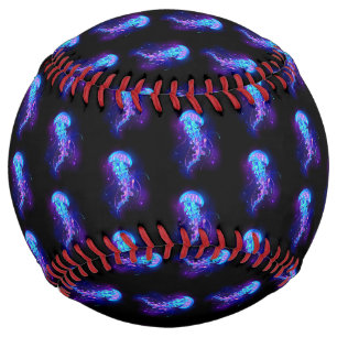 Vibrant Color Glowing Jellyfish Softball
