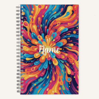 Vibrant Color Notebook