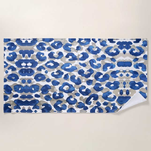 Vibrant Colour Explosions Beach Towel (Front)