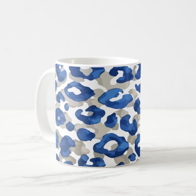 Vibrant Colour Explosions Coffee Mug (Front Left)