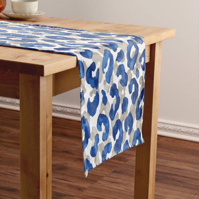 Vibrant Colour Explosions Short Table Runner (In Situ)