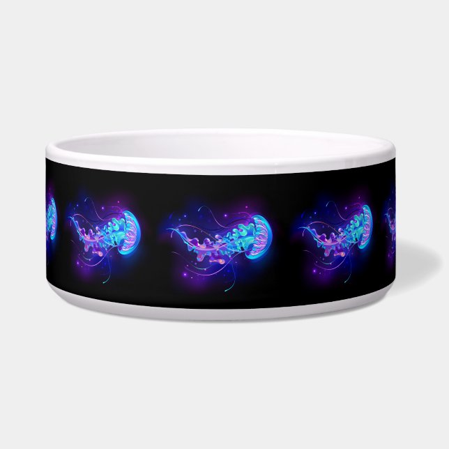 Vibrant Colour Glowing Jellyfish (Front)