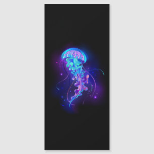 Vibrant Colour Glowing Jellyfish