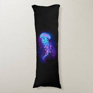 Vibrant Colour Glowing Jellyfish Body Cushion