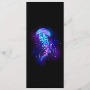 Vibrant Colour Glowing Jellyfish Programme