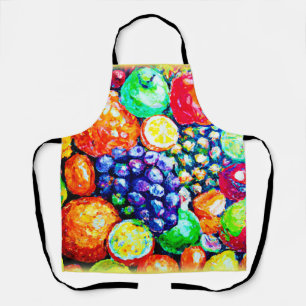 Vibrant Colour of Fruits. Buy Now Apron