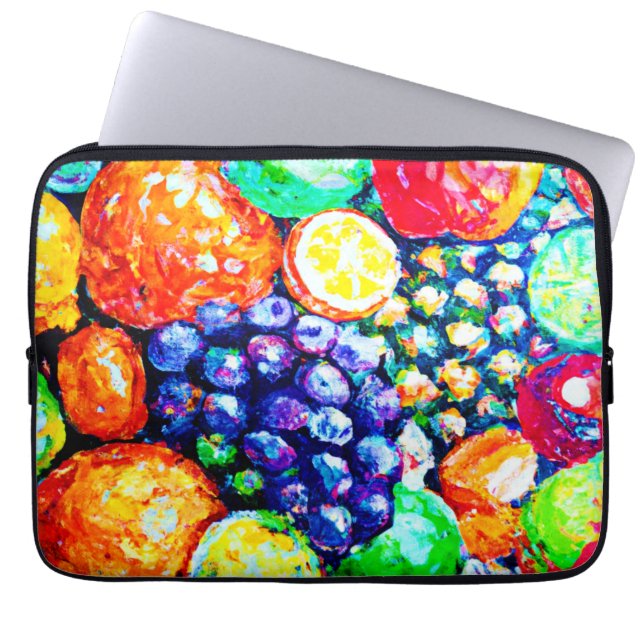 Vibrant Colour of Fruits. Buy Now Laptop Sleeve (Front)